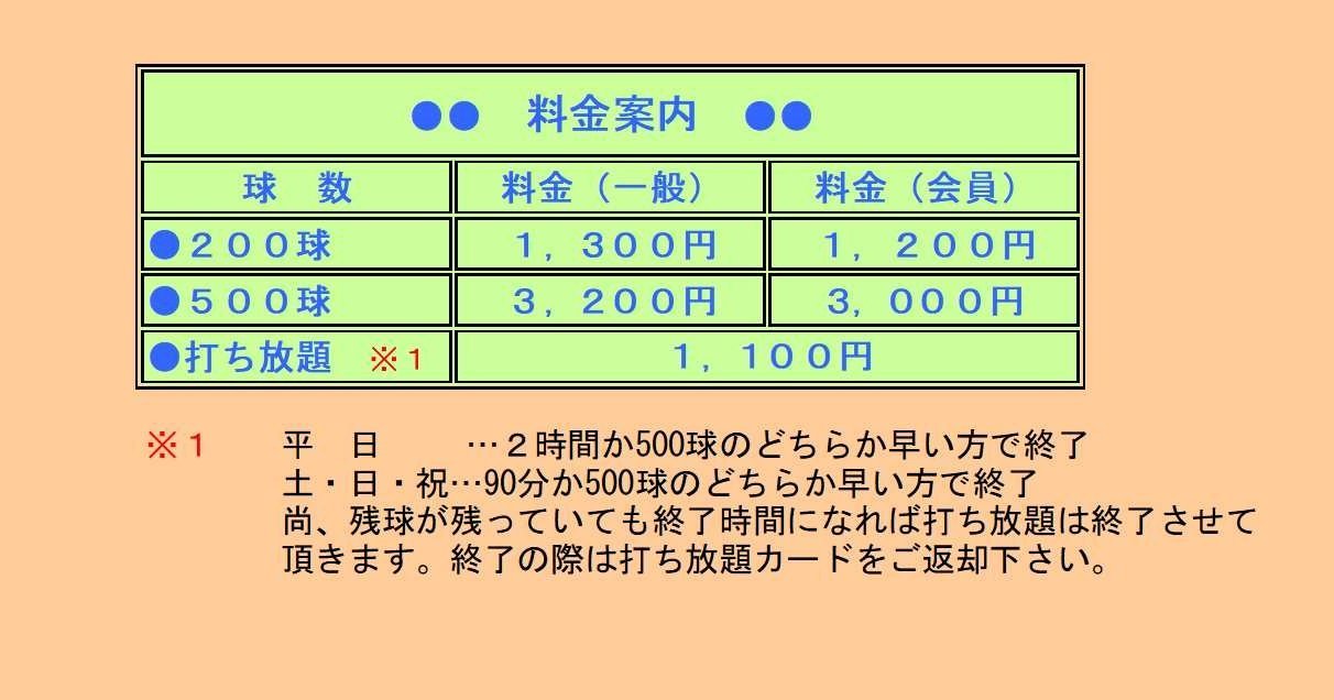 変更料金（今治）